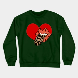 Love Lips Crewneck Sweatshirt